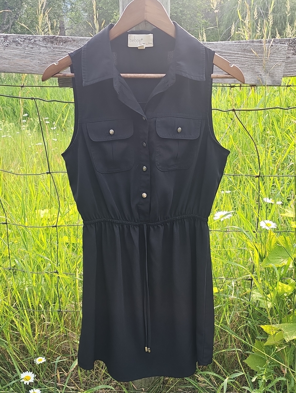 Bebop Shirt Dress Size Small | Casual Tunic Dress
